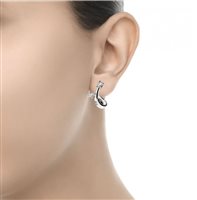 Ohrringe Recarlo Dame Eternity in Gold Diamante 0.66 Ct E02CO341/066 - E02CO341/066